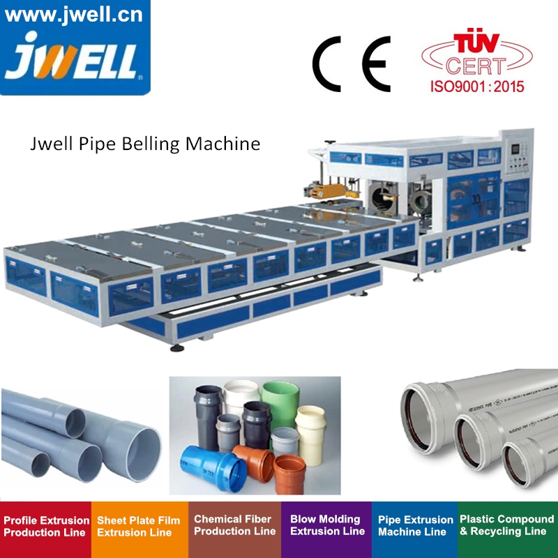 Jwell Automatic Plastic Two Four Mount High Output PVC UPVC CPVC Pipe Extrusion Making Machine