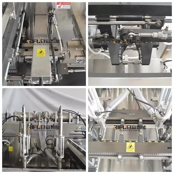 Automatic Packaging Machinery Premade Bag Liquid Packaging Machinery Doypack Bags Packing Machine Milk Filling Sealing Machinery