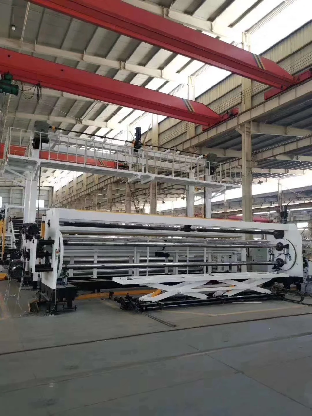 Jwell PE 8000mm Width Geomembrane/Waterproof Membrance Roll  Sheet Extrusion Line Making Machine