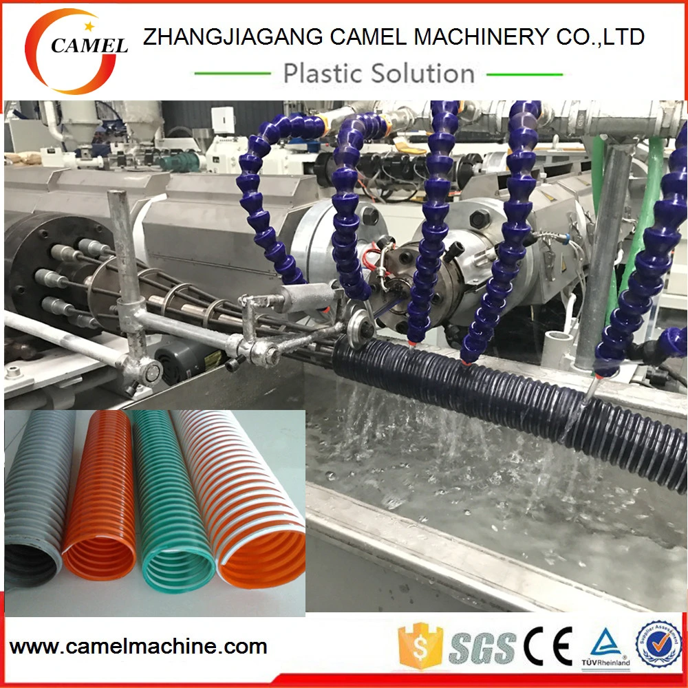 PVC Spiral Reinforced Suction Hose Pipe Making Machine
