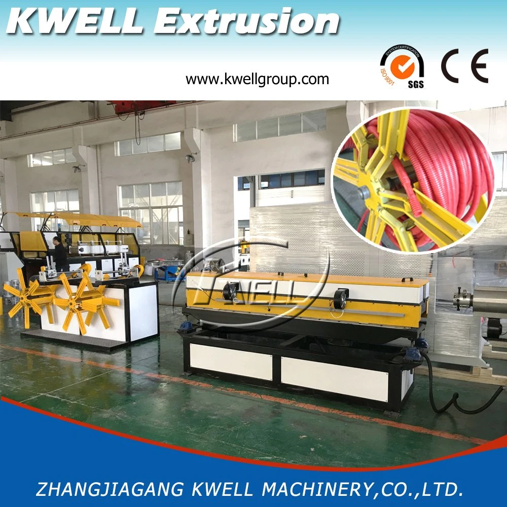 Cheap Single Wall Corrugated Pipe Extrusion Line/Cable Wire Shield Sleeve Tube Machine