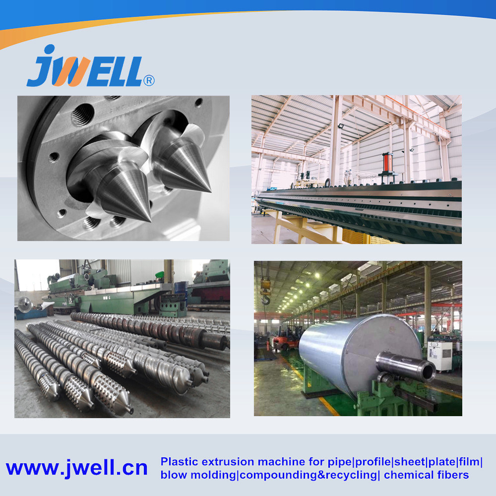 Jwell Tpo PVC EVA PE Waterproof Membrane Roll Sheet Machine