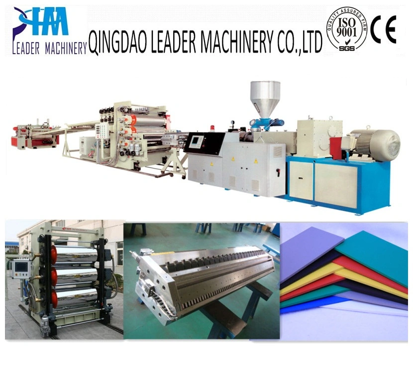 Plastic Foam Extrusion Machine PVC Free Foam Board Extrusion Line