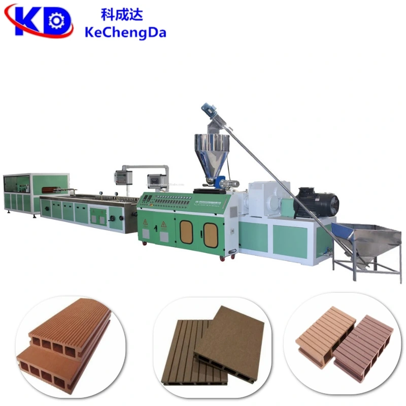 China Plastic Sjsz51/65 PE WPC Decking Board Profile Extrusion Machine\Extruder