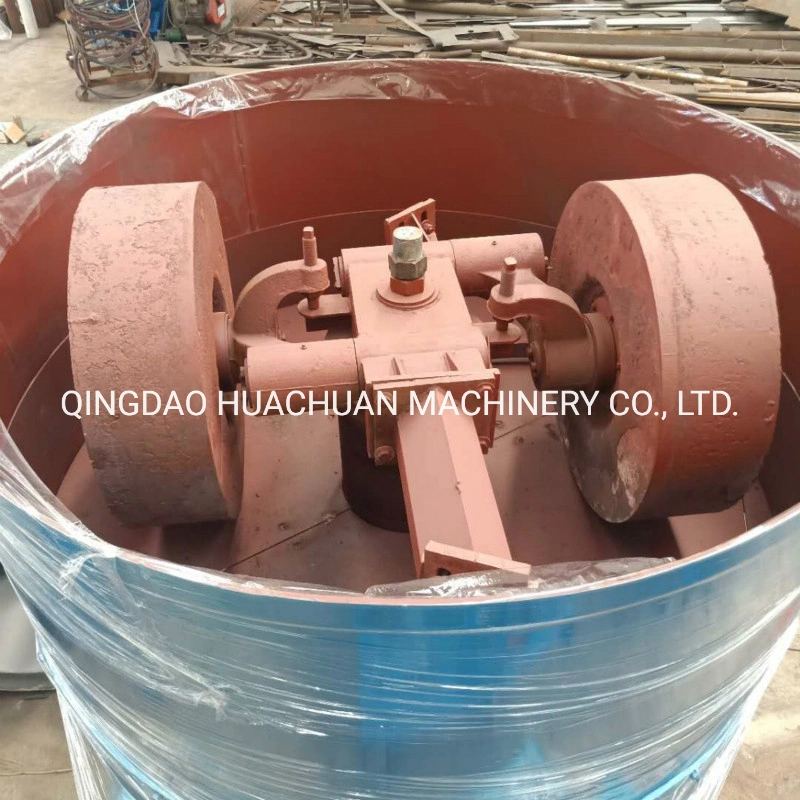 Roller Type Sand Mixer In Casting Foundry