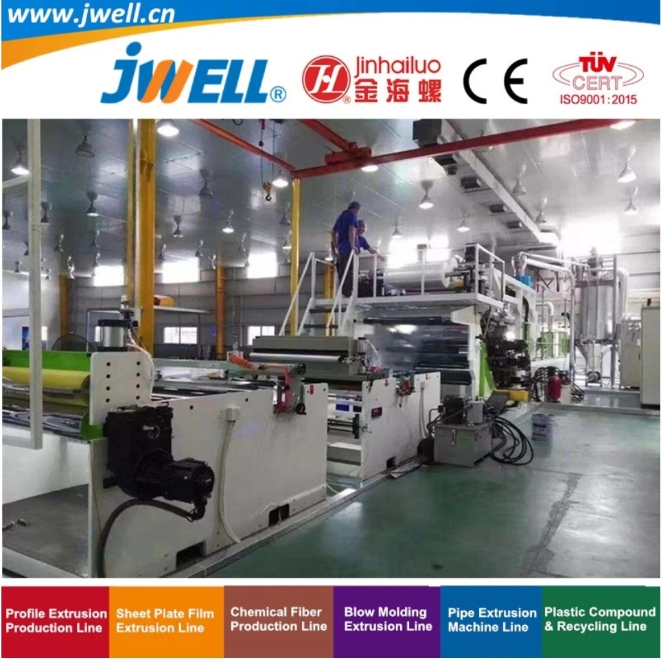 Jwell-PLA Biodegradable Sheet Plastic Cup Making Extrusion Machine