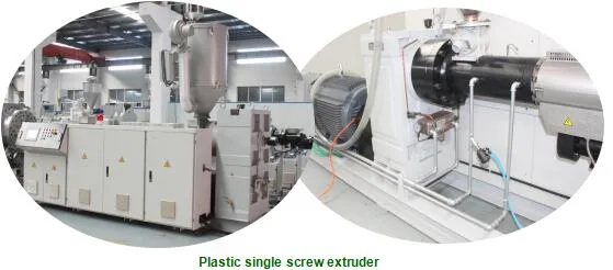 Plastic PVC/PE Conical/Parallel Twin Screw/ Single Screw Extruder Machine