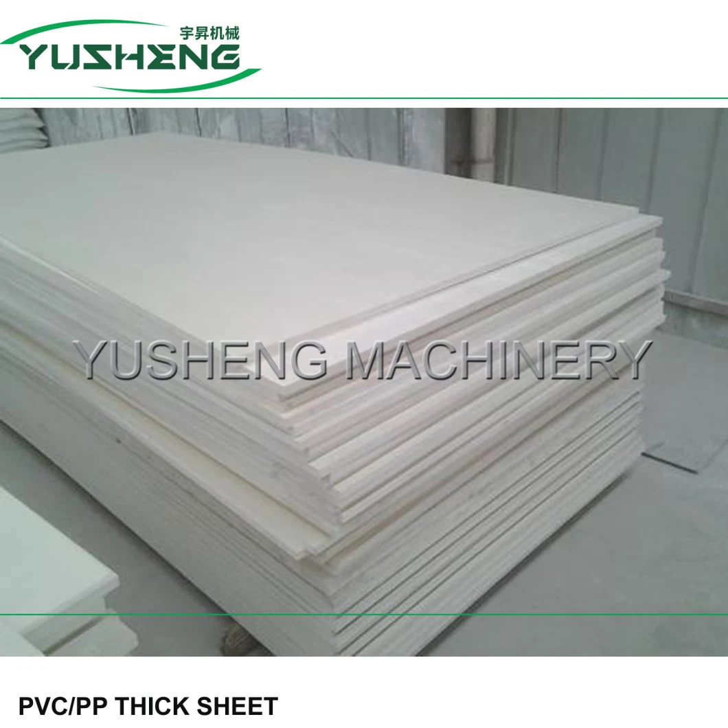 PE/PP/PVC/ABS/HDPE Thick Sheet/Plate/Board Extrusion/Extruding Making Machine