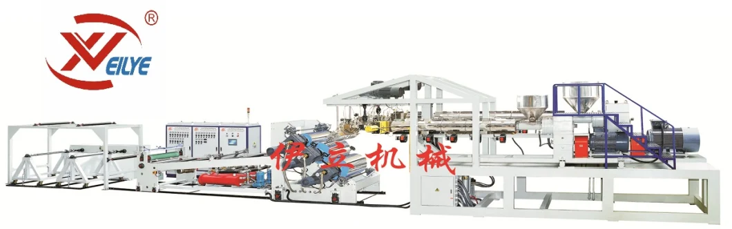 PP PS Pet Plastic Sheet Machine Extruder Plastic Extrusion Machinery for Sale