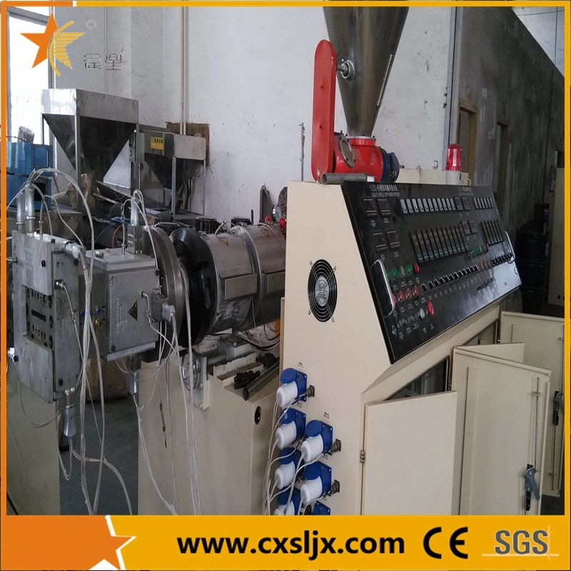 Small WPC Making Machine / WPC Profile Production Line / Wood Plastic Extrusion Equipment
