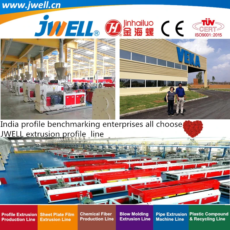 Jwell- TPE Plastic Sealing Strip Profile Recycling Making Extrusion Machine