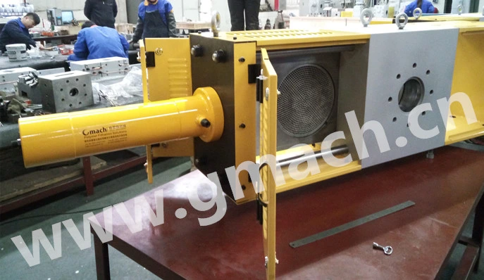 Slide Plate Type Hydraulic Screen Changer for Polymer Melt Filtration for Plastic Extruder