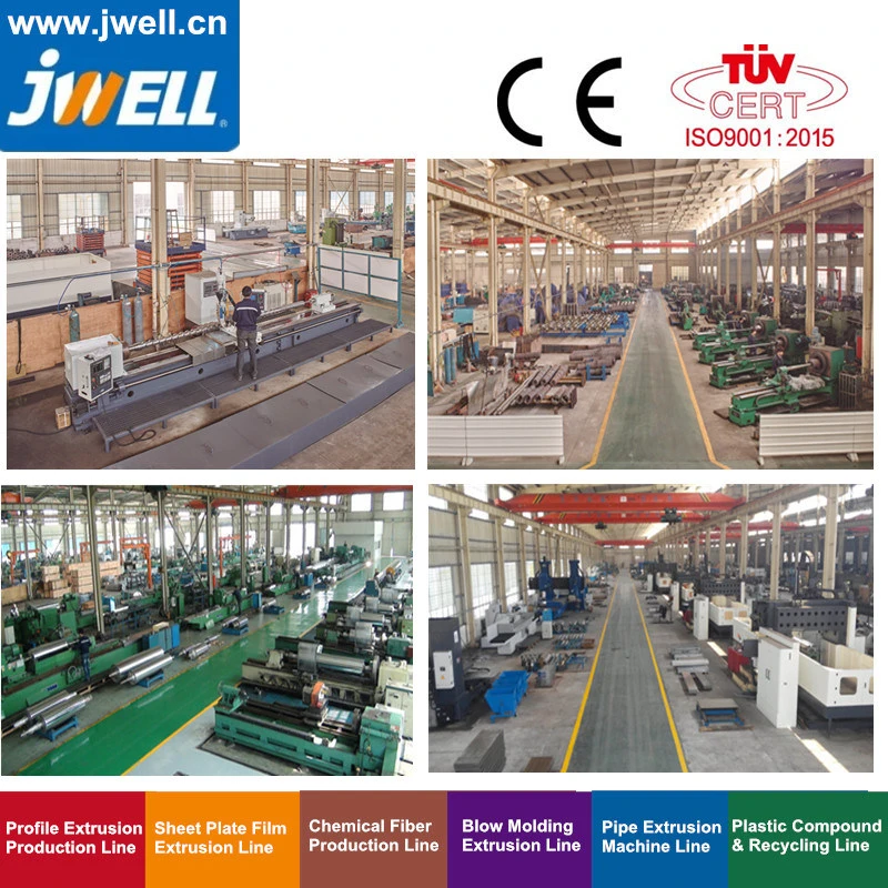 Jwell Tpo PVC EVA PE Waterproof Membrane Roll Sheet Produciton Line