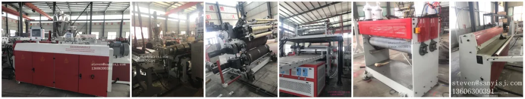 One Step Rvp Spc Floor Board Extrusion Ling Making Machine Production Line