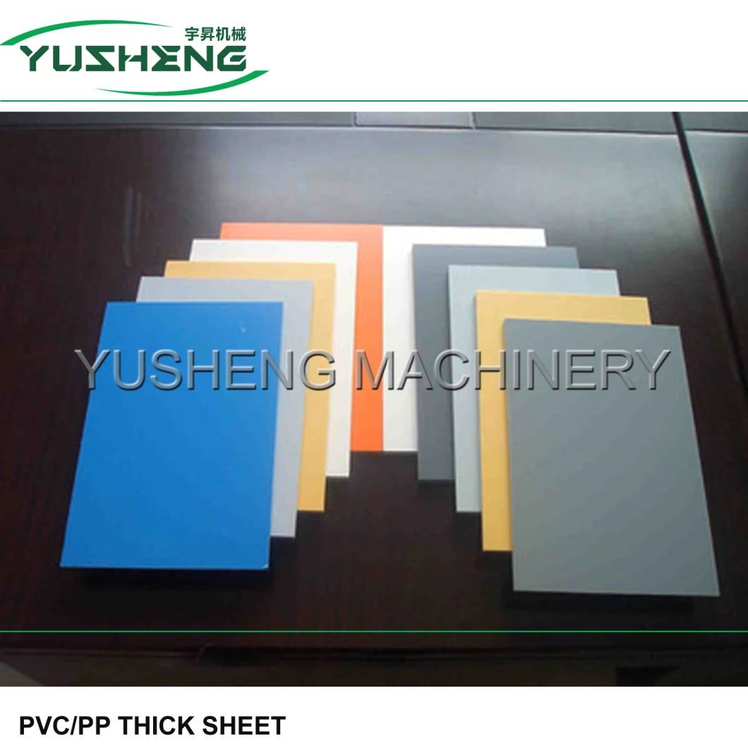 PE/PP/PVC/ABS/HDPE Thick Sheet/Plate/Board Extrusion/Extruding Making Machine