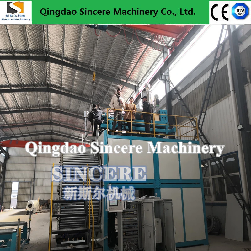 HDPE Culvert Pipe Extrusion Machine, Spiral Winding Pipe Welding Extrusion Machine Lines