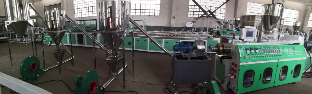 Plastic PE Wood Moulding Extrusion Machine for PE Decking Board Profile
