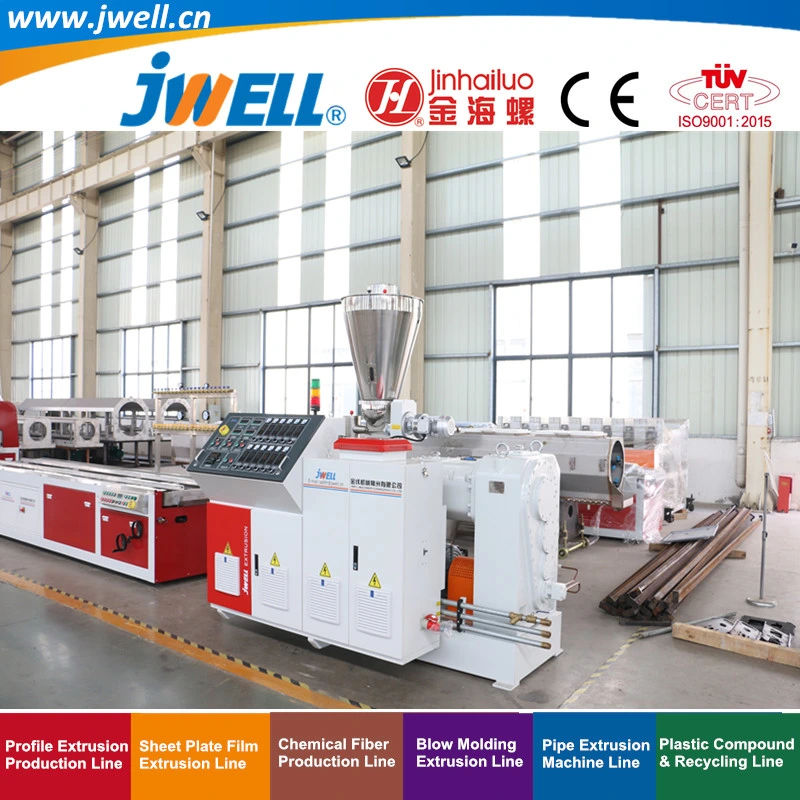 Jwell PVC Plastic Foam Board for 3D Wall Decoration Extrusion Making Machine