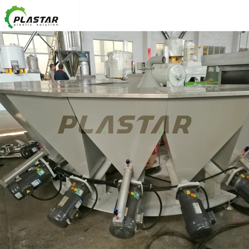 PVC Additives Auto Dosing Batching Metering Machine Used for PVC Pipe Profile Extrusion Line