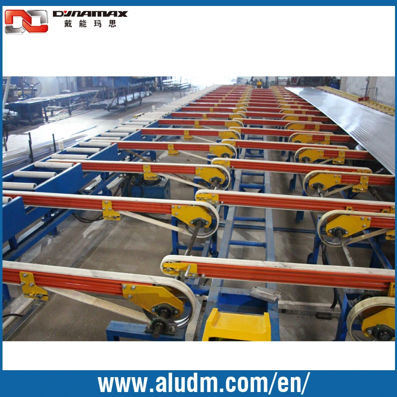 New Design Aluminium Profile Extrusion Machine in Profile Cooling Conveyor Tables/Handling System Conveyor