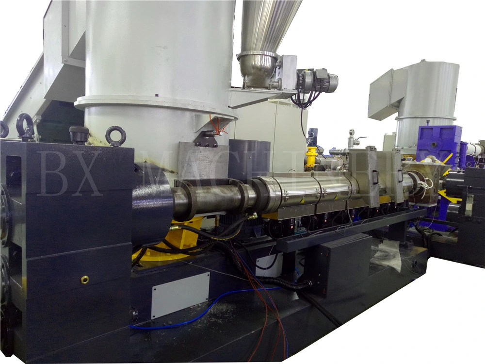 Polymer PE Film Recycling Extrusion Granulation Machine