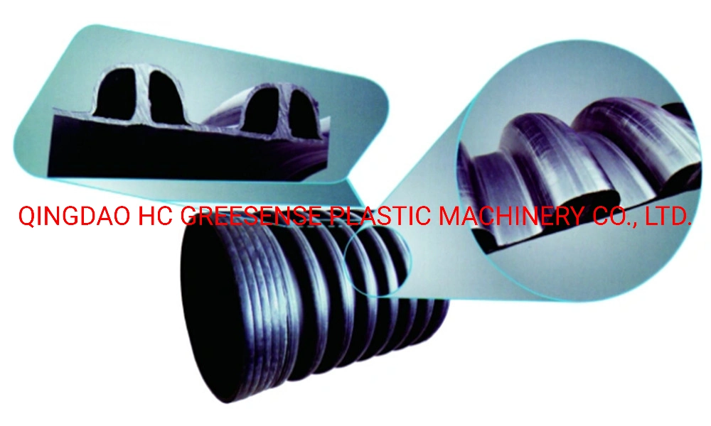 Plastic HDPE Inner Rib Reinforced Spiral Sewage Pipe Making Machinery/Krah/Dwc Pipe Machinery