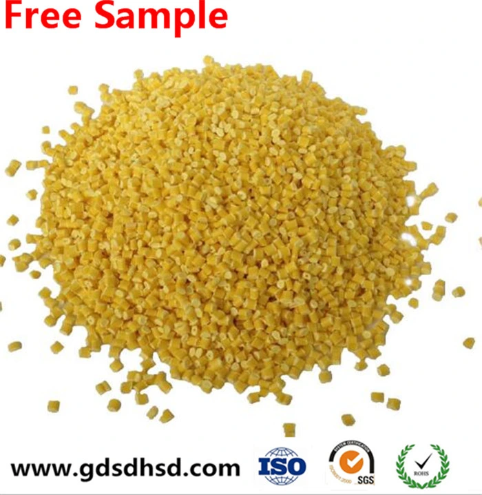 Yellow Color Masterbatch for Extrusion Coating Machine Molding