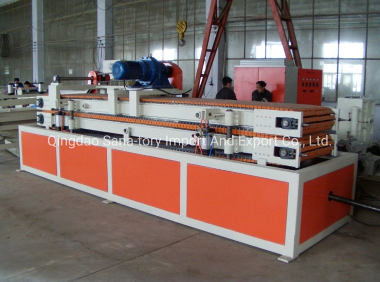 Long Use Life Machine PVC WPC Hollow Door Board Extrusion Line/Plastic Extruder