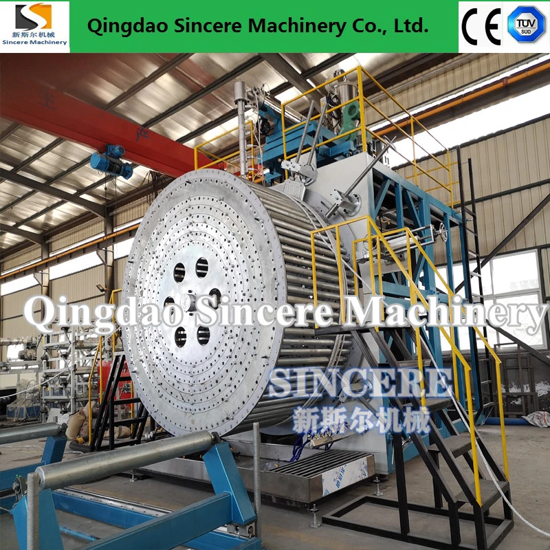 HDPE Culvert Pipe Extrusion Machine, Spiral Winding Pipe Welding Extrusion Machine Lines