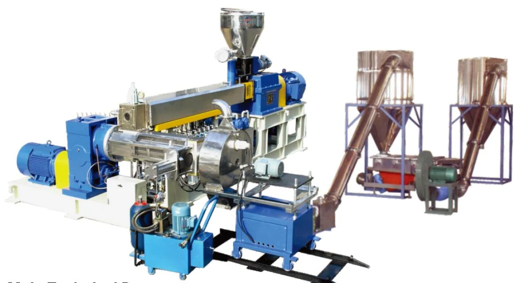 Two-Stage Compounding Extruder Pelletizing Machine