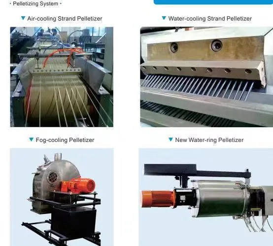 PVC Two Stage Twin Screw Extruder and Single Screw Extruder