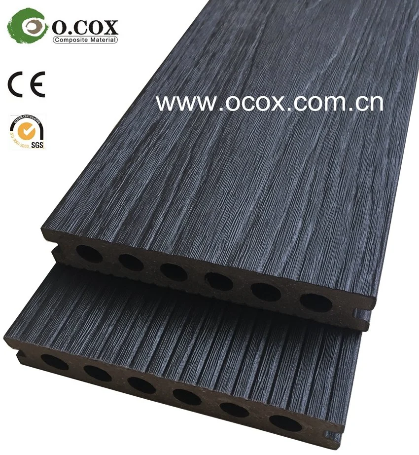 Co Extrusion WPC Decking for Outdoor Wood Plastic Composite Floor