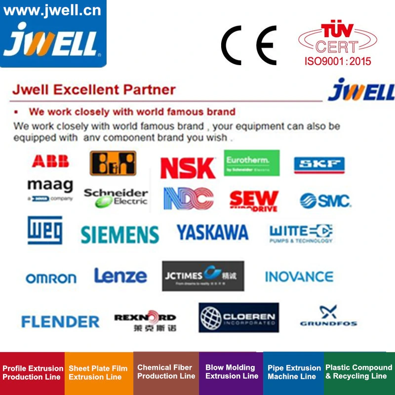 Jwell Tpo PVC EVA PE Waterproof Membrane Roll Sheet Machinery