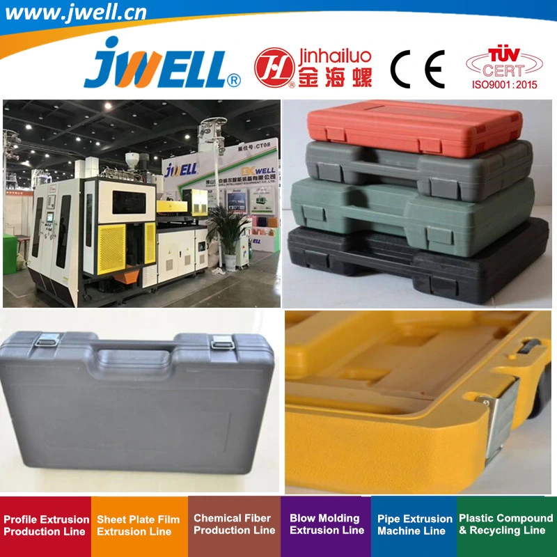 Jwell-30/50/100/160L Tooling Box Blow Molding Recycling Making Extrusion Machine with High Output
