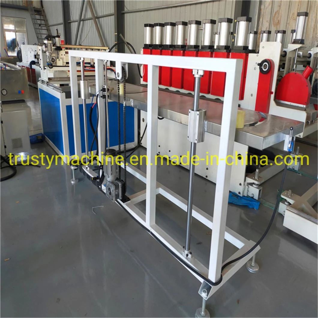 Factory Wholesale Plastic Profile Machine/WPC Ceiling Panel/Board Extrusion Line/PVC Plastic Extruder