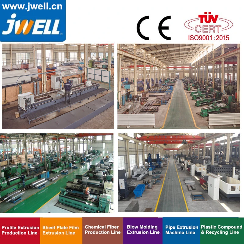 Jwell ABS PMMA Plastic Refrigerator Plate Sanitaryware Plate Recycling Agricultural Making Extrusion Line Machine