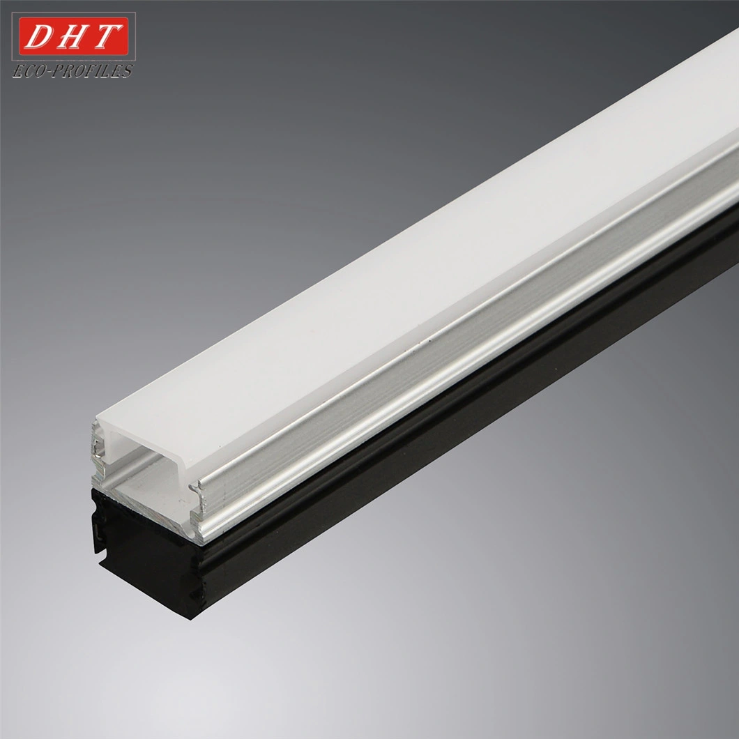 Waterproof LED Extrusion Profile for LED Strip Light with Full PC Plastic Diffuser Profile