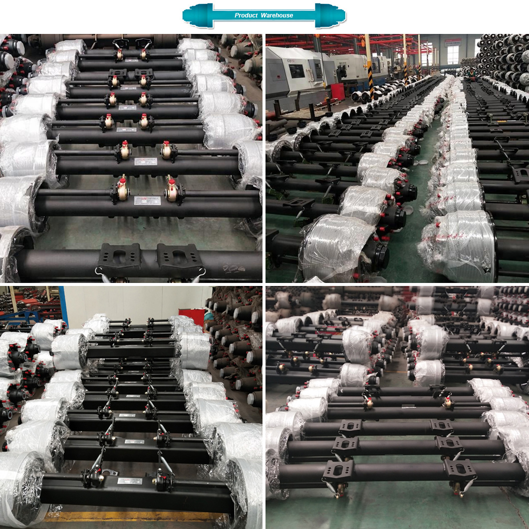 Trailer Part Axle Suspension Axle 12t 14t 16t Axle BPW Axle Germany Type Axle Rear Axle Trailer Axle Truck Axle Manufacturer for Semi Trailer and Truck Parts