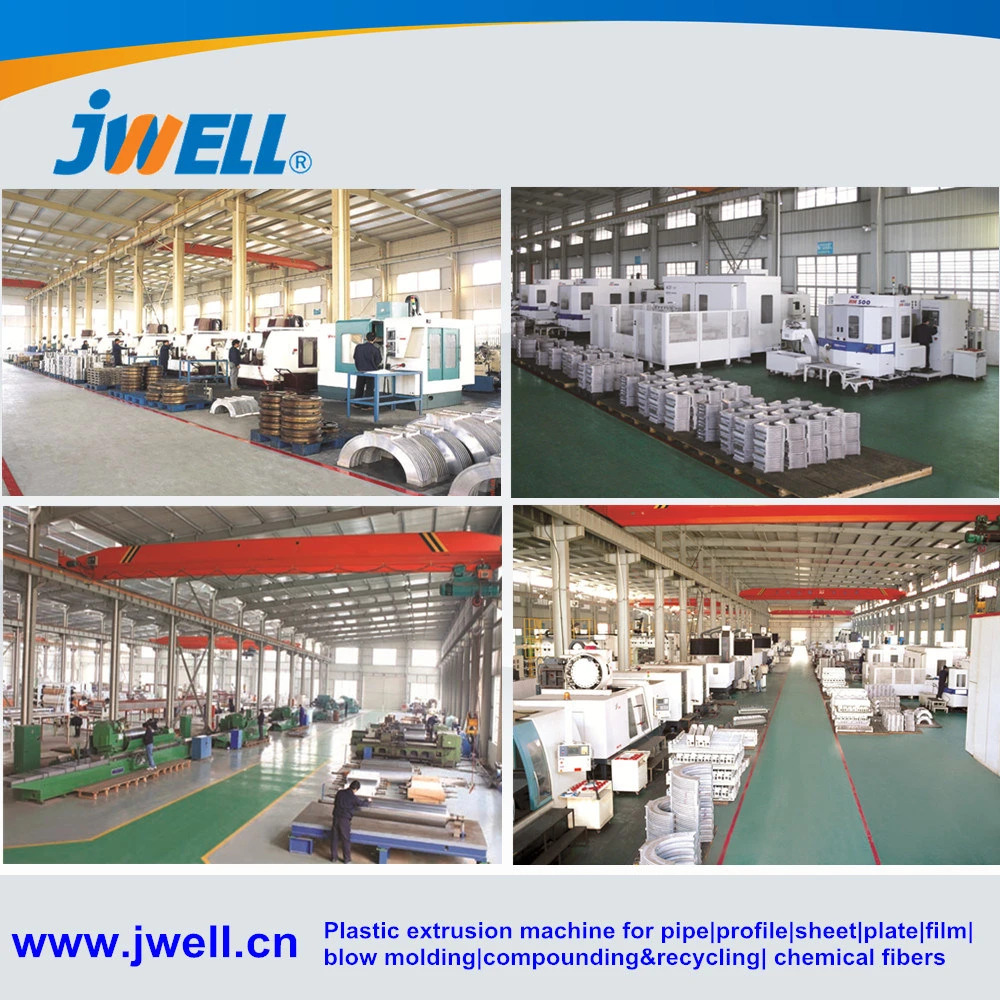 Jwell Plastic PVC Decoration Wallboard Profile Machinery/ Extruder Machine