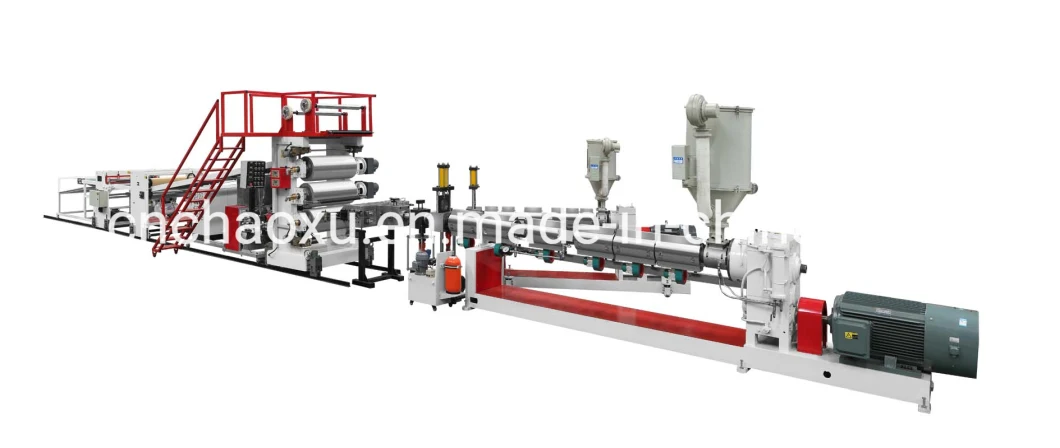 Chaoxu PC ABS Sheet Plastic Plate Extrusion Machine for Producing Luggage Suitcase Yx-21ap