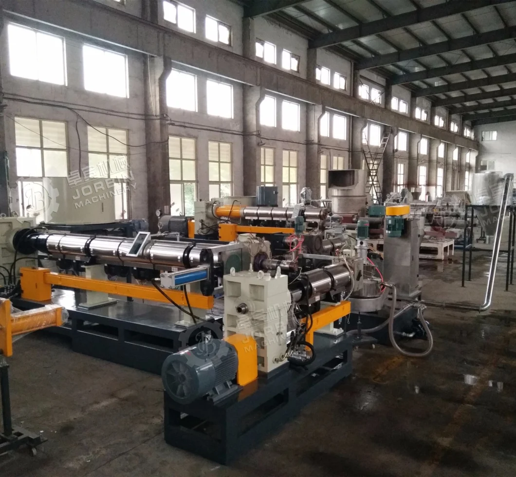 Two Stage PP PE ABS EVA Pet Extrusion Granulation Machine