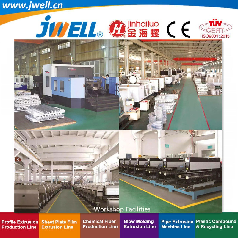 Jwell Tpo PVC EVA PE Waterproof Membrane Roll Sheet Machine