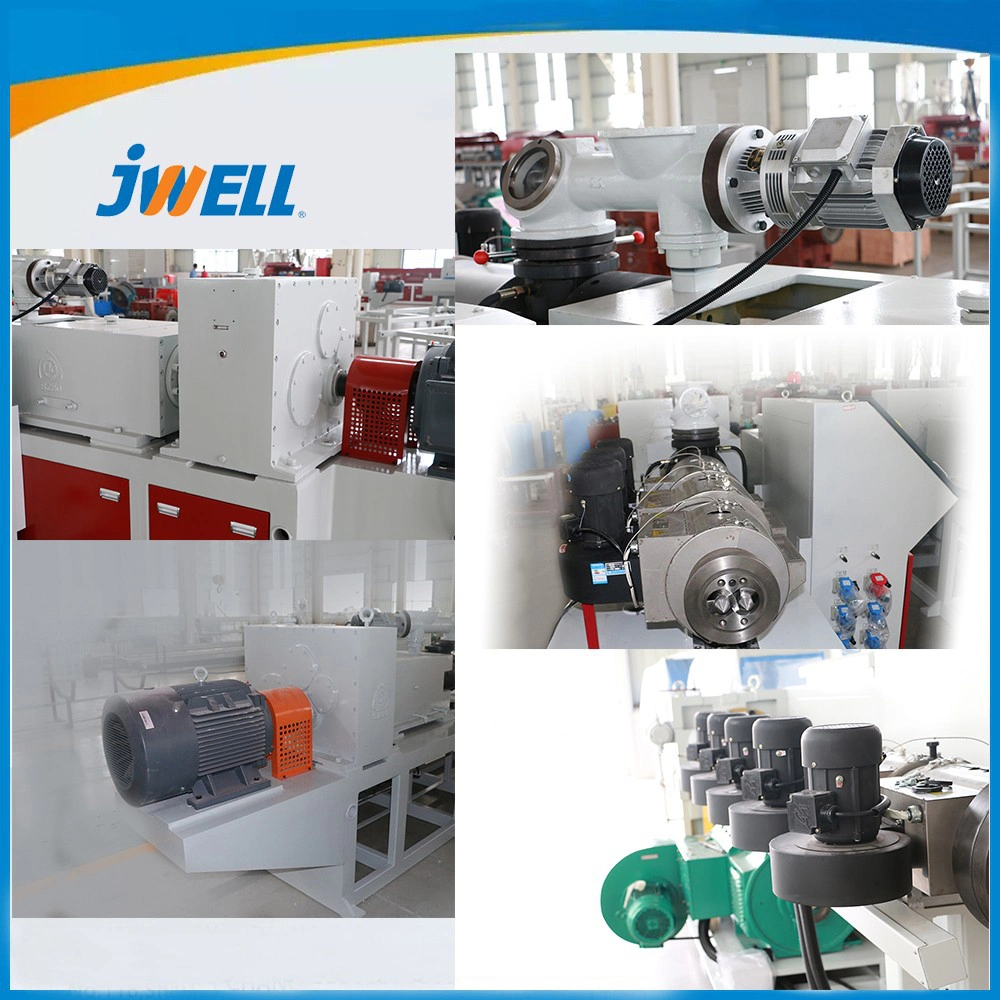 Jwell Plastic PVC Wallboard/Decoration Wallboard Pipe/Profile Machinery/ Extruder Machine