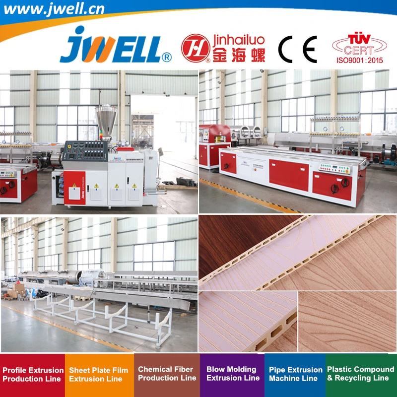 Jwell PVC Plastic Foam Board for 3D Wall Decoration Extrusion Making Machine