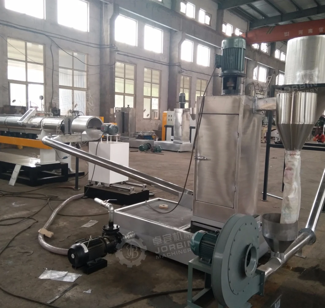 HDPE LDPE PP Granulation Machine with Single Screw Extruder