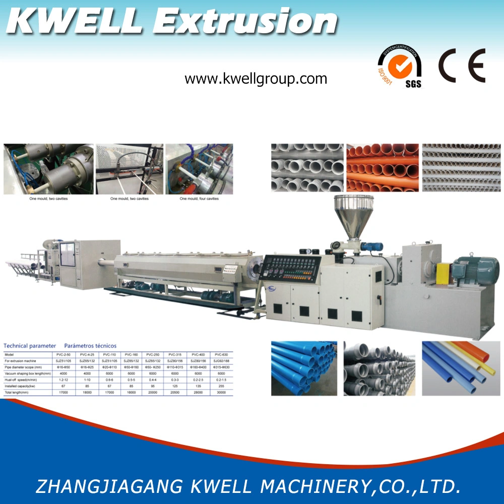 PVC Pipe Production Machine/UPVC Pipe Extrusion Machine