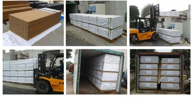 ASA-PVC Co-Extruded Wood Plastic Composite WPC Building Material Laminated Outdoor Wall Panel Board