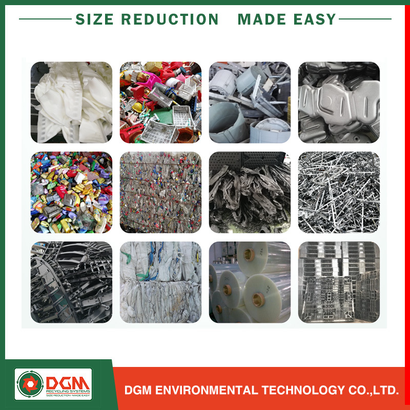 PVC PP Pipe Profile Plastic Recycling Shredder Crusher Granulator Hot Sales