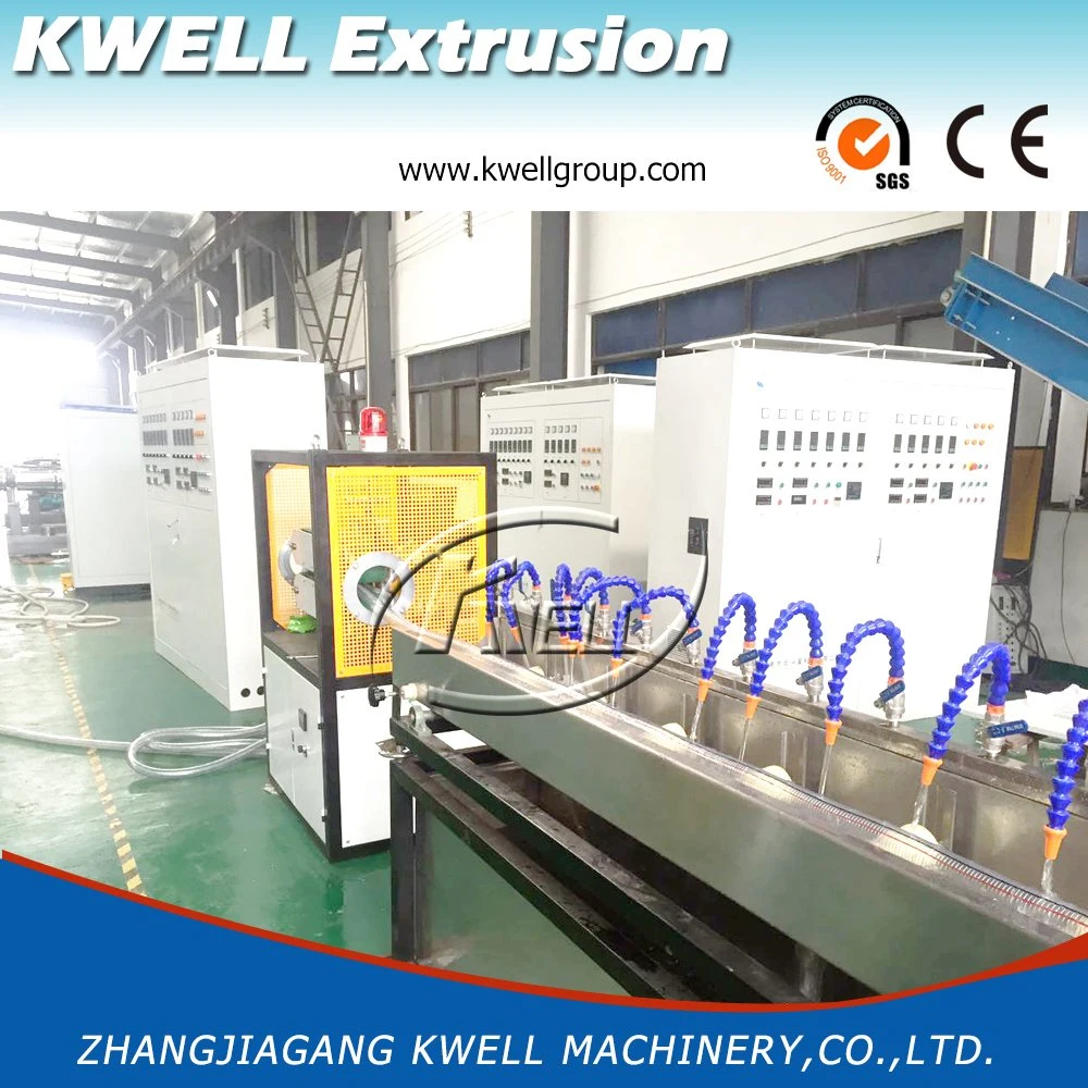 China PVC Steel Wire Reinforced Hose Tube Pipe Production Extrusion Line Making Machine