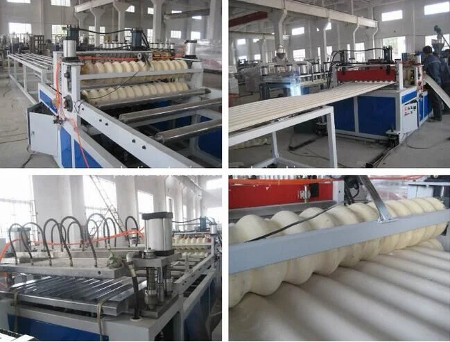 PC (UV-PC) /PP Corrugated Sheet Extrusion Line